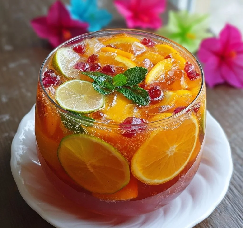 A variety of colorful non-alcoholic summer cocktails served in decorative glasses.