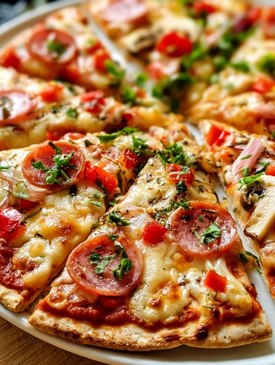 Fladenbrot Pizza