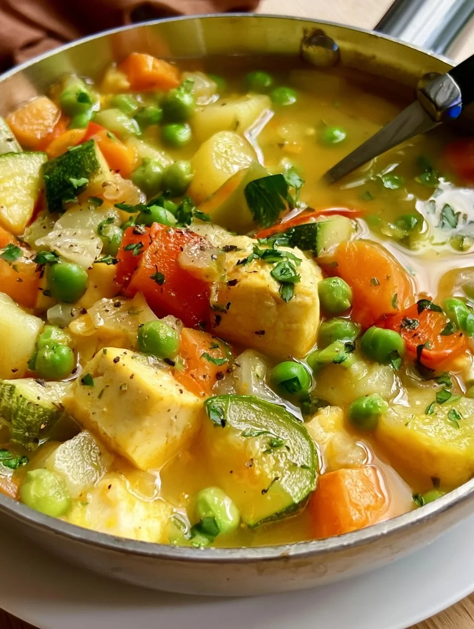 Gemüseeintopf mit Tofu
