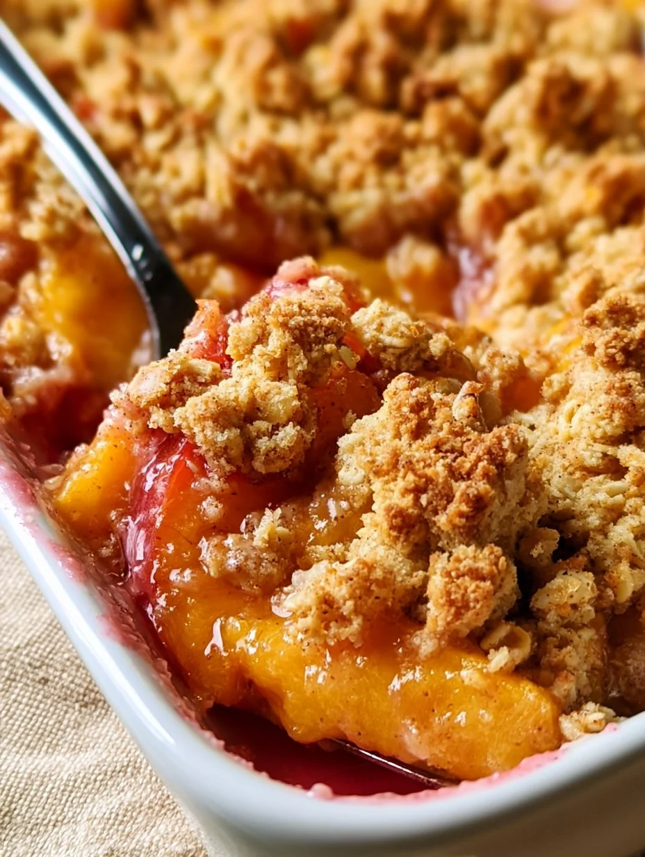 Nektarinenstreusel