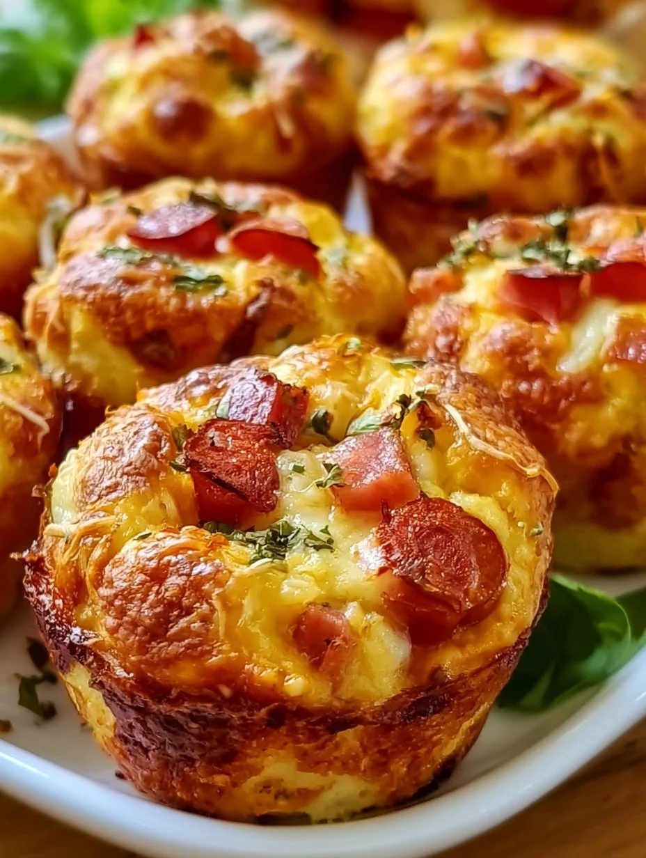 Pizzamuffins Rezept