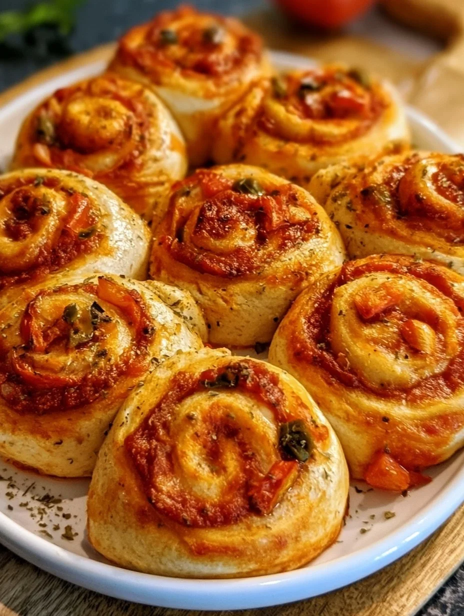 Vegane Pizzaschnecken