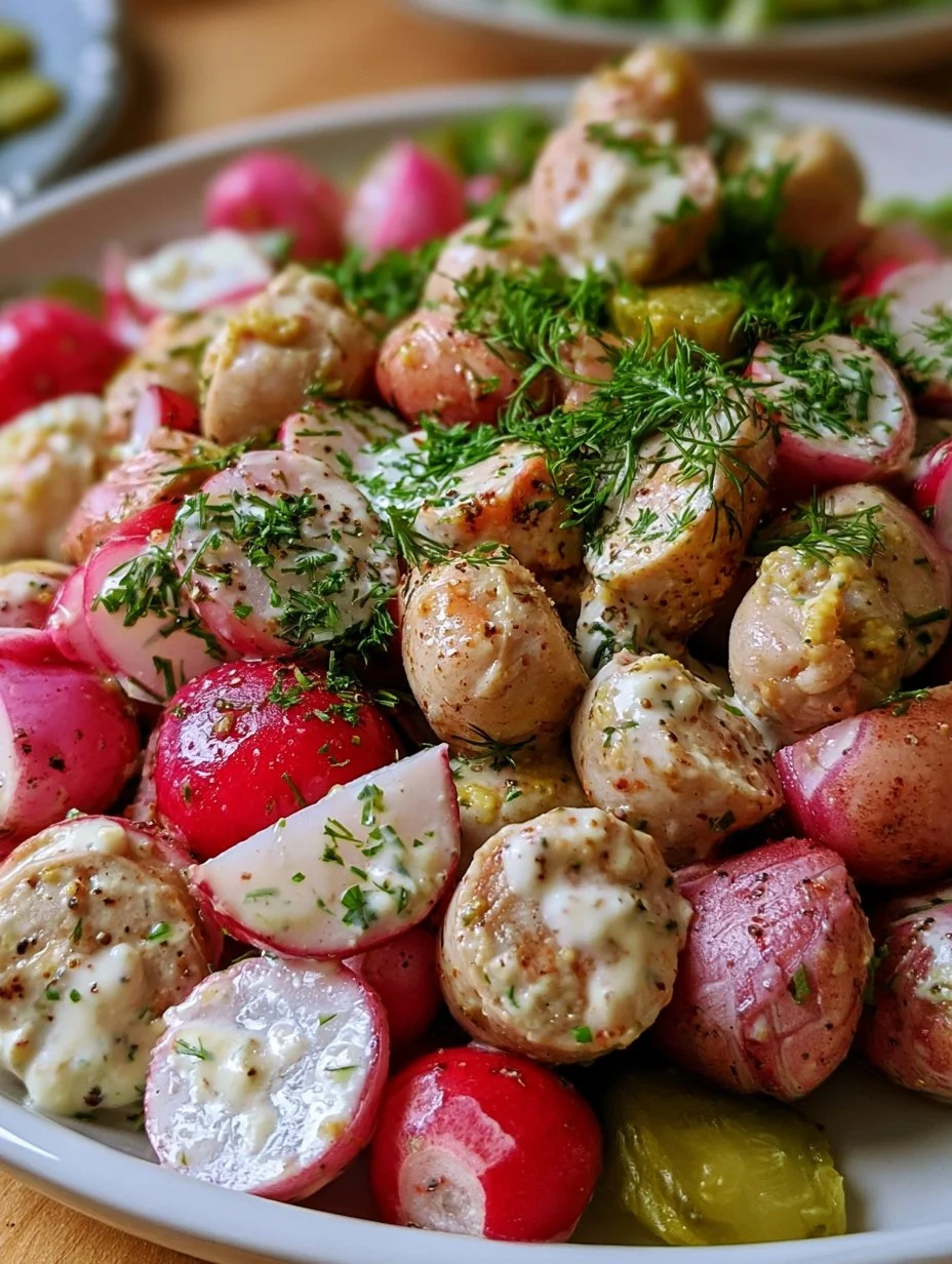 Weißwurstsalat