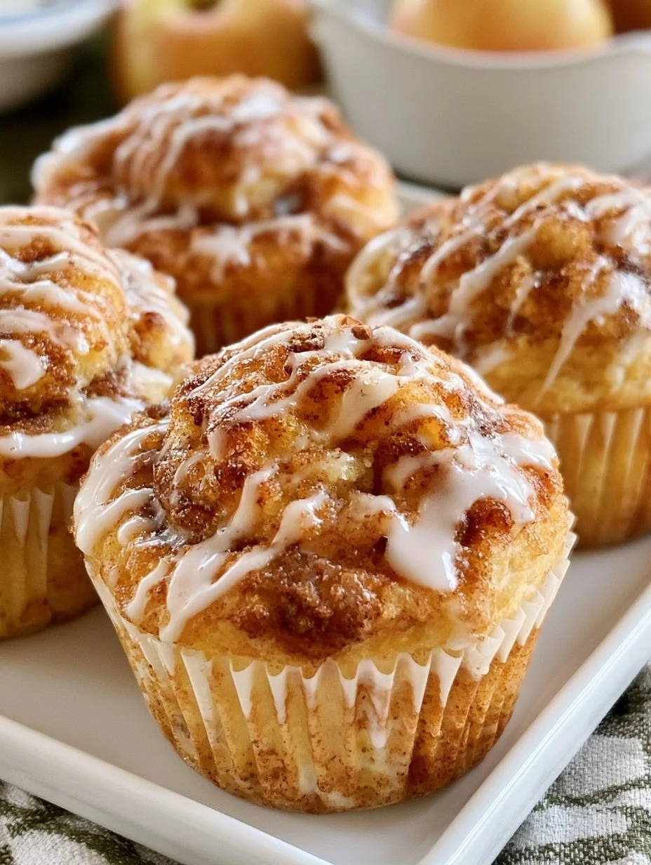 Zimtschnecken Apfel Muffins